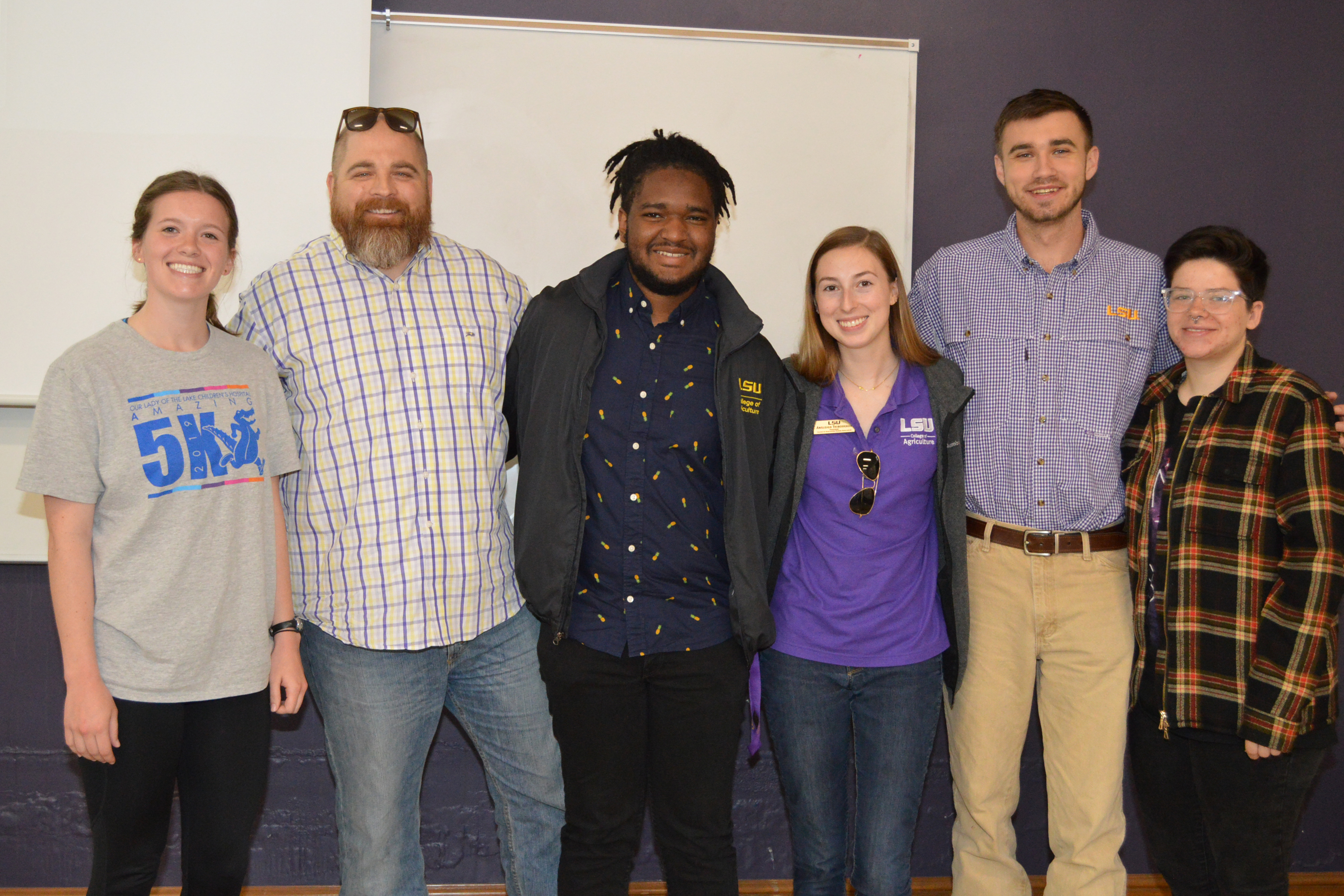 LSU students hear about innovations in agriculture 